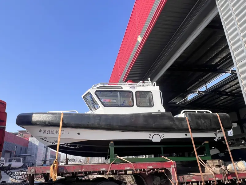 Lawada® Yacht uspješno isporučila 7,8 m aluminijski patrolni čamac za provođenje zakona